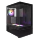 Корпус 1stPlayer Mi7-A-BK-2F7R-1F7 Black без БП - изображение 1