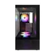 Корпус 1stPlayer Mi7-A-BK-2F7R-1F7 Black без БП - изображение 3