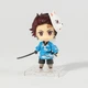Аниме фигурка нендороид Demon Slayer Клинок рассекающий демонов Kamado Tanjirou, Танджиро, подвижная, 10 см (BDD 0125) - изображение 5
