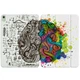 Чохол книжка, обкладинка для планшета Apple iPad Pro 12.9 2020-2022 (Мозок, абстракція) епл айпад про M1 2021 M2 - зображення 9
