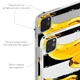 Чохол книжка, обкладинка для планшета Apple iPad 11" A16 2025 (Смугасті банани) 11th епл айпад 11 generation - зображення 7