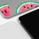 Чехол книжка, обложка для планшета Apple iPad Pro 12.9 2020-2022 (Дольки арбуза паттерн) эпл айпад про M1 2021 M2 - изображение 8