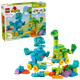 Zestaw klocków LEGO Duplo Dinozaury na kółkach 3w1 108 elementów (10451) - obraz 1