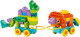 Zestaw klocków LEGO Duplo Dinozaury na kółkach 3w1 108 elementów (10451) - obraz 4