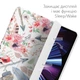 Чехол книжка, обложка для планшета Apple iPad Pro 12.9 2020-2022 (Бохо, череп в цветах) эпл айпад про M1 2021 M2 - изображение 5