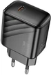 Сетевое зарядное устройство Hoco CS24A Puerto single-port PD25W charger EU Black (6942007639750) - изображение 3
