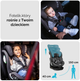 Автокрісло Kidnort Orn DK-080837 40-150 см темно-сіре (5902983624882) - зображення 11