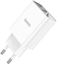 Сетевое зарядное устройство Hoco C100A PD20W+QC3.0 charger with digital display White (6931474769800) - изображение 4