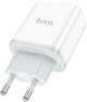 Сетевое зарядное устройство Hoco C105A Stage dual port PD20W+QC3.0 charger White (6931474782946) - изображение 3