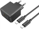 Мережевий зарядний пристрій Hoco CS13A Ocean single port PD20W charger set Type-C to Type-C Black (6942007603843) - зображення 2