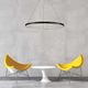 Підвісний світильник Light Prestige Ring LP-909/1P L BK CCT - зображення 2