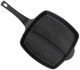 Patelnia grillowa Homla Lucaso z przegródką Czarna 28 cm (5904183845906) - obraz 2