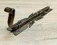 Засув для воріт кований квадратний 300мм (Античне золото) - зображення 1