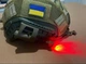Тактичний військовий ліхтарик на шолом WoSporT із кріпленням на каску 4 режими освітлення олива - зображення 8