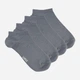 Набор мужских носков коротких Lapas L-Bamboo Grey 4P-22BM-GRY 41-43 4 пары Серый (4820234236435) - изображение 1