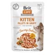 Корм влажный для котят Brit Care Cat Fillets in Gravy with Savory Salmon филе в соусе с лососем, пауч, 85 г - изображение 3