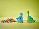 Конструктор LEGO Duplo Динозавры на колесах 3в1 108 элементов (10451) - изображение 7