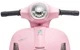 Дитячий електричний скутер SUN BABY Scooter Vespa рожевий - изображение 5