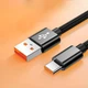 Кабель USB Type-C 5м для питания и передачи данных Xiaomi, Huawei, OPPO, vivo Чёрный ( код: USBType-C5mB ) - изображение 5