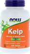 Suplement diety Jod naturalny Now Foods Kelp 150 mcg 200 tabletek (733739026804) - obraz 1
