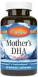 Докозагексаєнова кислота ДГК для мам що годують Carlson Mother's DHA 500 мг 60 капсул в упаковці (ARE-574780) - зображення 1