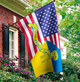 Прапор України - США Postcardua Stand With Ukraine CUS-2 - изображение 1