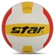 Мяч волейбольный №5 Star Direct 4055-34 размер №5 для игры в зале (Indoor) White-Yellow-Red - изображение 2