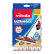 Сменная насадка для швабры Vileda UltraMax, UltraMax Turbo микрофибра 2в1, для плоских швабр, 35 x 14 см, в комплекте 2 шт - изображение 3