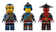 Klocki konstrukcyjne LEGO Ninjago Pojedynek wyścigowy Rogue kontra Drix 111 elementów (71840) - obraz 4