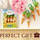 Шоколадні морквинки Lindt Easter Solid Milk Chocolate Carrots 4шт, 54г - зображення 2