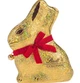 Шоколадний кролик Lindt Gold Bunny Goldhase Glamour Edition Milk Chocolate Easter Bunny 200г - зображення 1