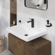 Смеситель для умывальника M-размера Grohe Cubeo 1017492430 - изображение 5