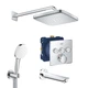 Душевая система скрытого монтажа Grohe Grohtherm SmartControl с New Tempesta 250 UA26415SC6 - изображение 1