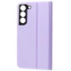 Чехол Fiji Shell для Samsung Galaxy S22 Plus (S906) книжка с магнитом и защитой камеры Violet - изображение 3