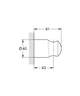 Держатель ручного душа Grohe Tempesta 28605001 - изображение 5