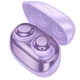 Наушники Bluetooth беспроводные Hoco EW200 вакуумные для сна с дисплеем Purple - изображение 2