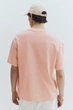 Футболка з принтом H&M Loose Fit персиковий 0967955115 S - изображение 4