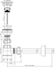 Сифон низкий для умывальника/биде с сливом и пробкой McALPINE HC1L (1 1/4x32) - изображение 2