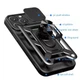 Протиударний чохол Armor Ring + захиcт камери для iPhone 11 Pro Max case Simon чорний - зображення 8