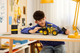 Klocki konstrukcyjne LEGO Technic Ładowarka kołowa Volvo L120 Electric 973 elementy (42209) - obraz 14