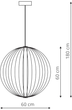 Lampa wisząca Light Prestige Treviso 28W Gold (LP-798/1P L GD) - obraz 3