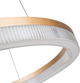 Lampa wisząca Light Prestige Cristal Triangle Gold (LP-033/1P L GD) - obraz 4
