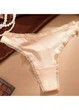 Женские трусики стринги с кружевной окантовкой Fine and Comfort (1841-42-04) Бежевый S FINETOO (42) - изображение 1