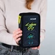 Пенал шкільний без наповнення Kite Cyber 2 відділення 20x12x4.5 см Сірий (K25-623-4) - изображение 7