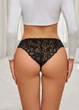 Женские кружевные трусики слипы Perfect Secret (1837-48-02) Черный XL FINETOO (48) - изображение 4