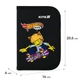 Пенал шкільний без наповнення Kite Hot Wheels Skate 1 відділення 2 відвороти 20.5х14х4 см Чорний (HW25-622-2) - изображение 2
