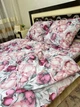 Постільна білизна бавовняна Півон дайтон Двоспальна 180 x 220 Бязь Біла 50 х 70 - зображення 2