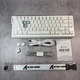 Ігрова клавіатура Attack Shark X68 HE White Contours з RGB підсвіткою Магнітні світчі Rapid Trigger - изображение 4