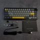 Ігрова механічна безпровідна клавіатура Ajazz AK650 Black RGB Flying Fish Switch Hot Swap - изображение 4