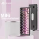 Механічна бездротова (Bluetooth + 2,4G) клавіатура з HOT SWAP Attack SHARK M86, 83 Key, RGB, Win/Mac OS, АНГЛ/УКР, PINK/РОЖЕВА (M86P) - зображення 2